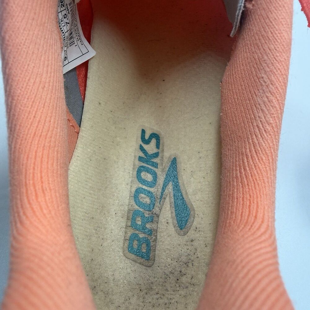 Brooks Hyperion Orange Yellow Running Shoes Sneakers Womens Size 9.5 1203281B876 - Picture 9 of 10